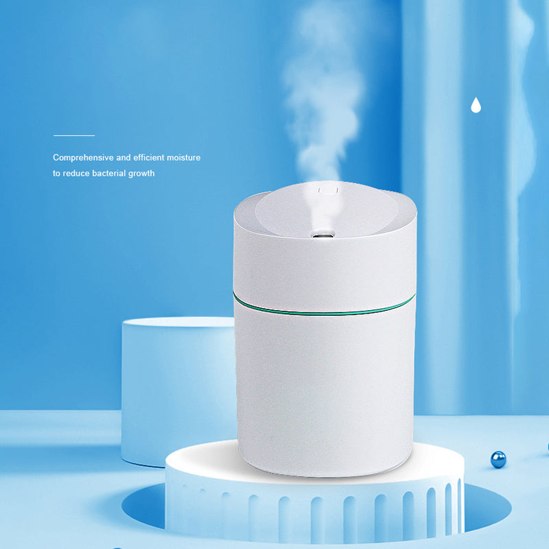 Ecoluxe™ | Mini USB Cool Mist Humidifier | LED Night Light | Personal Desktop Diffuser | Portable Nano Spray Air Purifier for Home, Office & Car