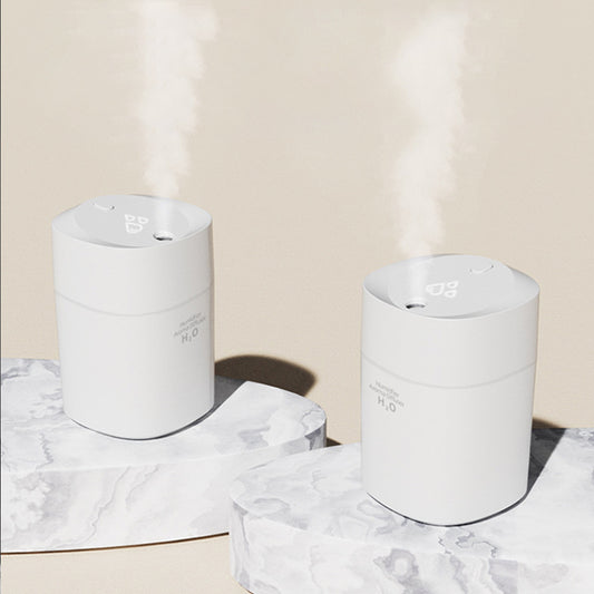 Ecoluxe™ | Mini USB Cool Mist Humidifier | LED Night Light | Personal Desktop Diffuser | Portable Nano Spray Air Purifier for Home, Office & Car