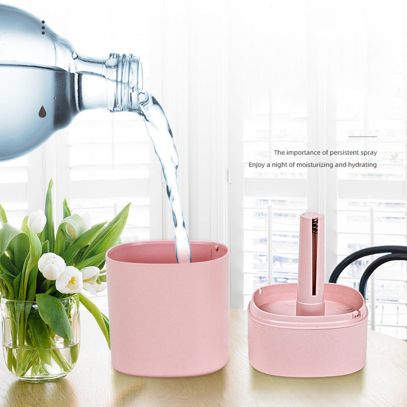 Ecoluxe™ | Mini USB Cool Mist Humidifier | LED Night Light | Personal Desktop Diffuser | Portable Nano Spray Air Purifier for Home, Office & Car