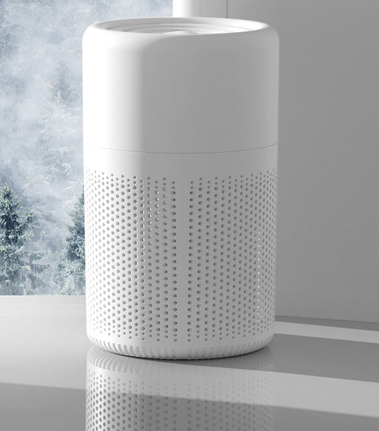 Ecoluxe™ | Compact Desktop Air Purifier | Methanol Odor & Smoke Filter | Sleep-Friendly | Portable for Home or Office