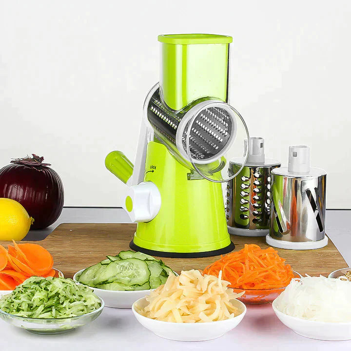 Manual Vegetable Cutter Multifunctional Rotary Slicer
