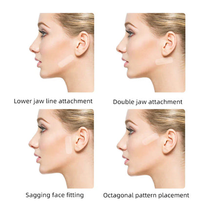 Invisible Face Lifting Tapes - Pack of 40 Pcs