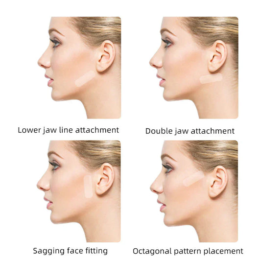 Invisible Face Lifting Tapes - Pack of 40 Pcs