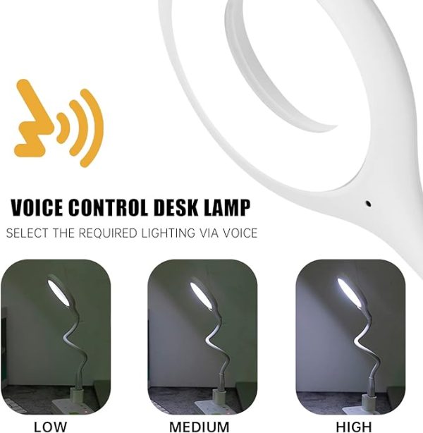 USB Voice Control Reading Lamp
